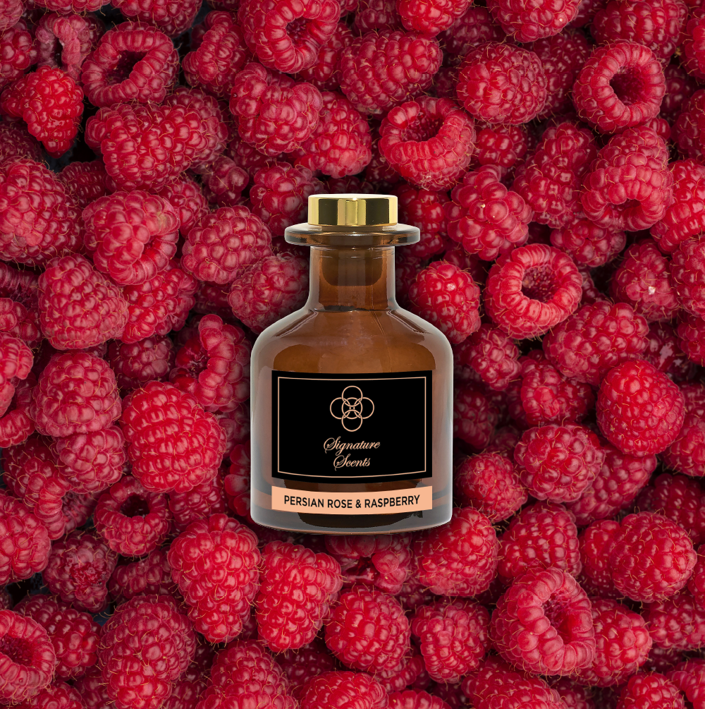 Signature Scents - Amber Reed Diffuser 100ml - Persian Rose & Raspberry