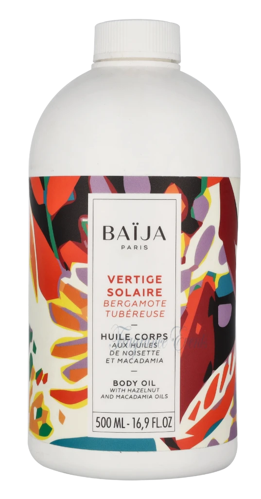 Baija Vertige Solaire Body Oil Bergamot Tuberosa