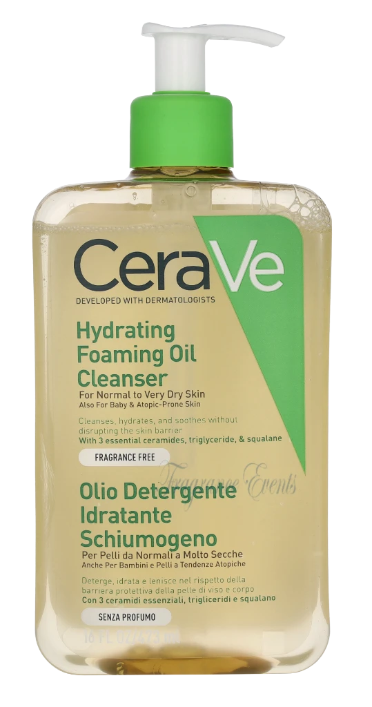 CeraVe Hydrating Foaming Oil Cleanser