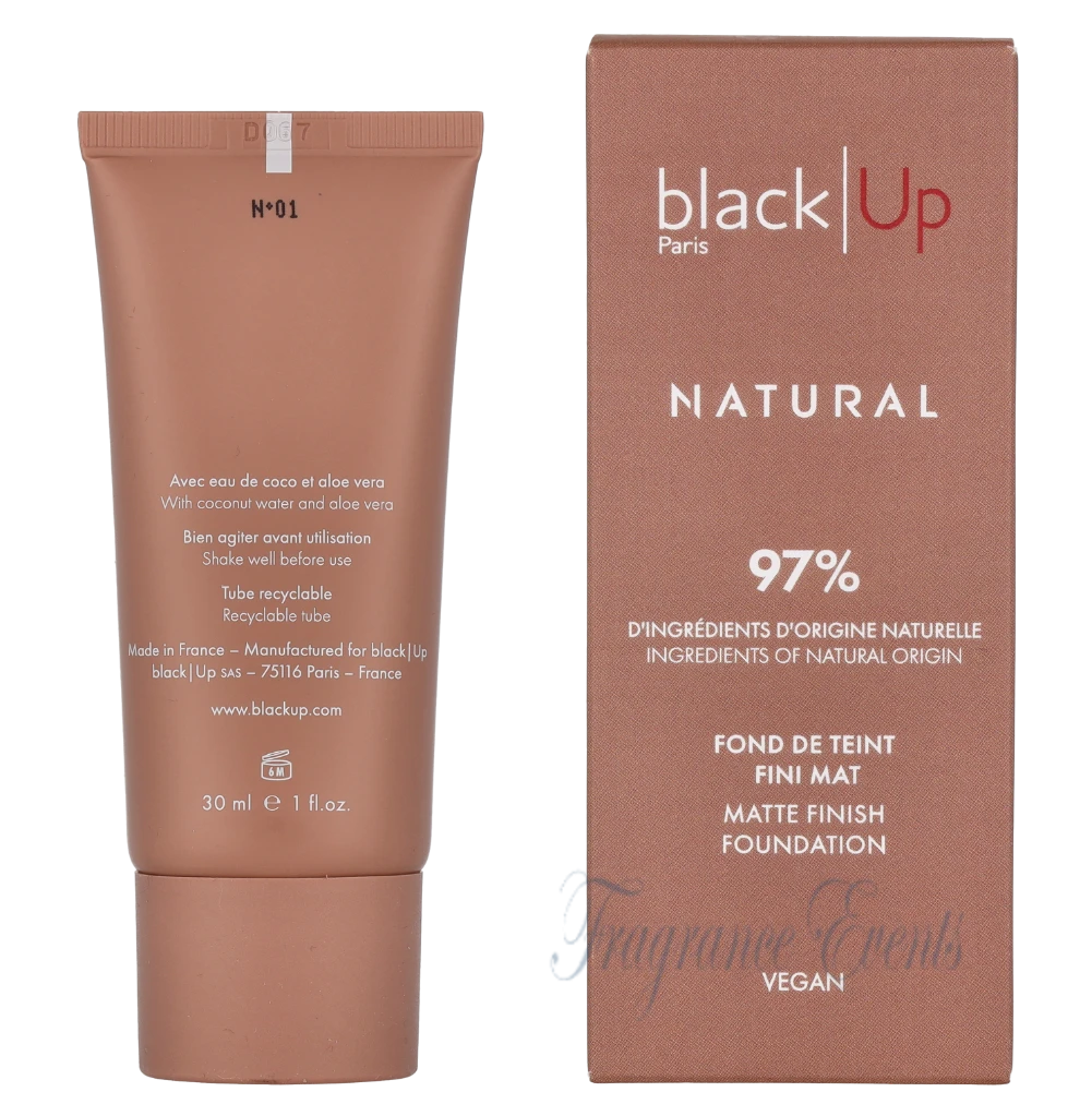 Black Up Mat Finish Foundation