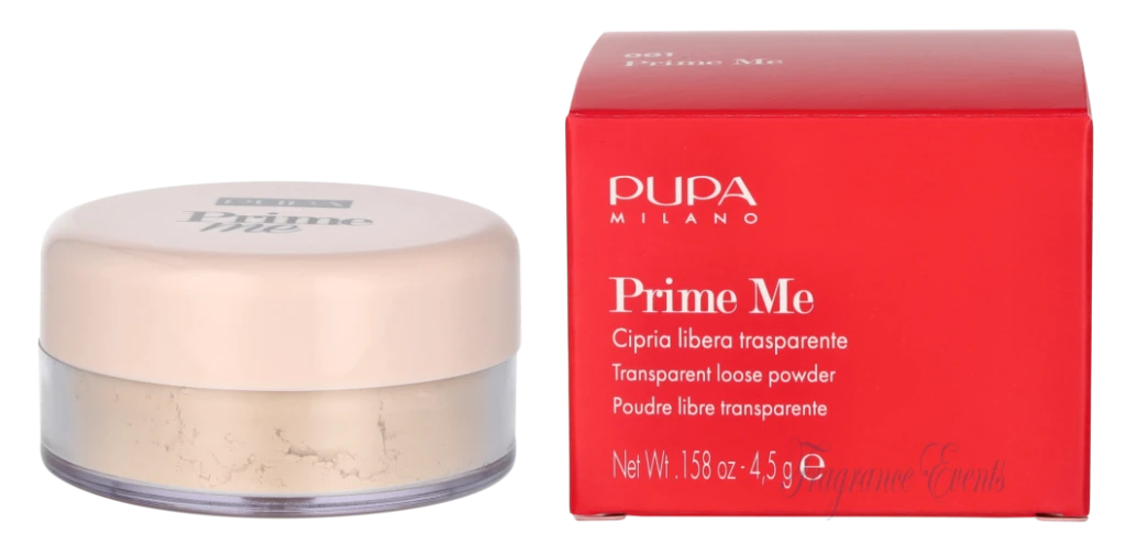 Pupa Prime Me Setting & Mattifying Loose Powder