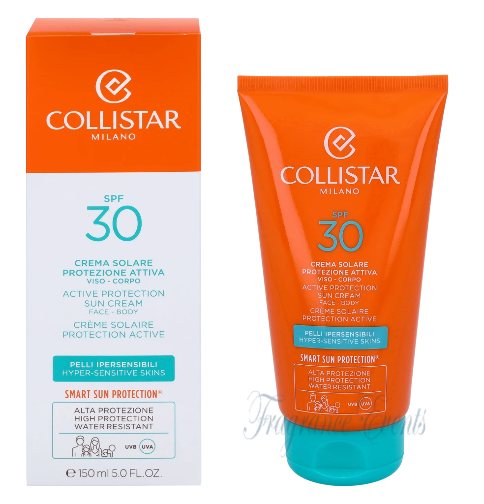 Collistar Active Protection Sun Cream Face-Body SPF30