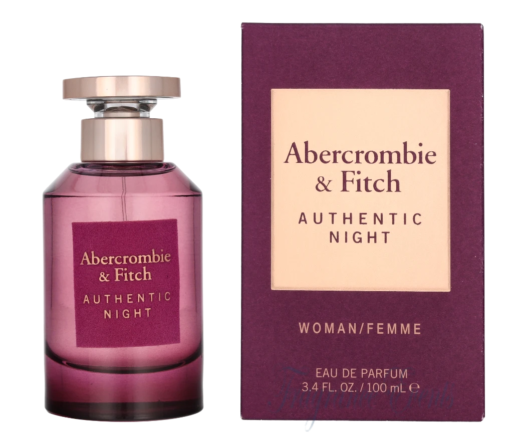 Abercrombie & Fitch Authentic Night Women Edp Spray