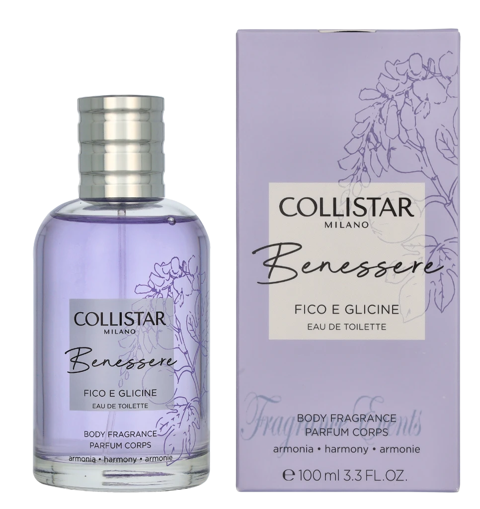 Collistar Benessere Fig And Wisteria Edt Spray