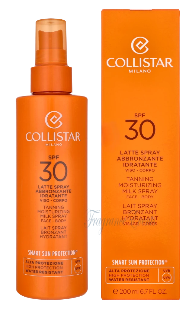 Collistar Tanning Moisturizing Milk Spray Face-Body SPF30