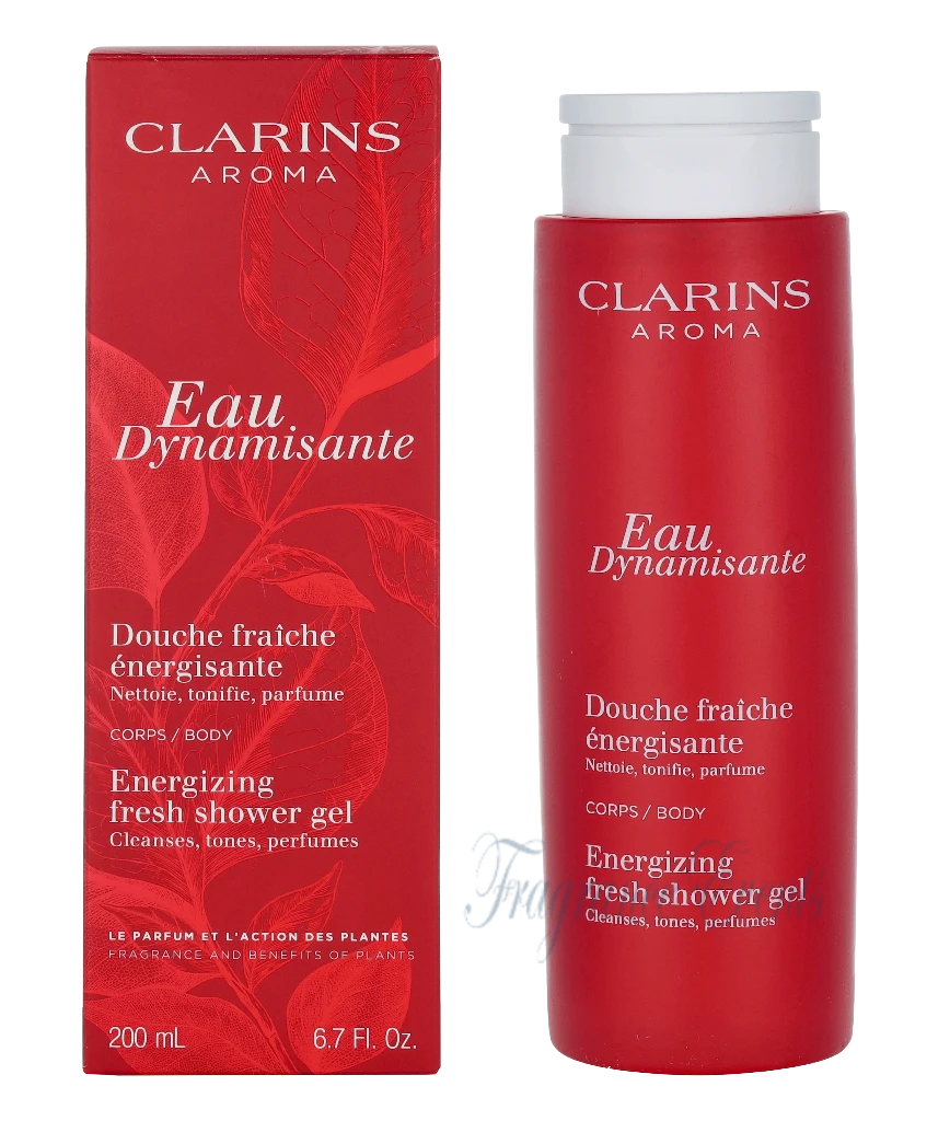 Clarins Eau Dynamisante Energizing Fresh Shower Gel