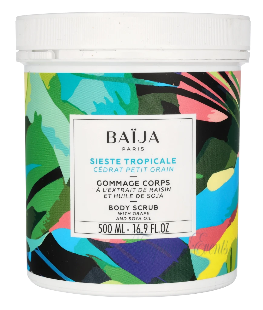 Baija Sieste Tropicale Body Scrub Citron Petit Grain