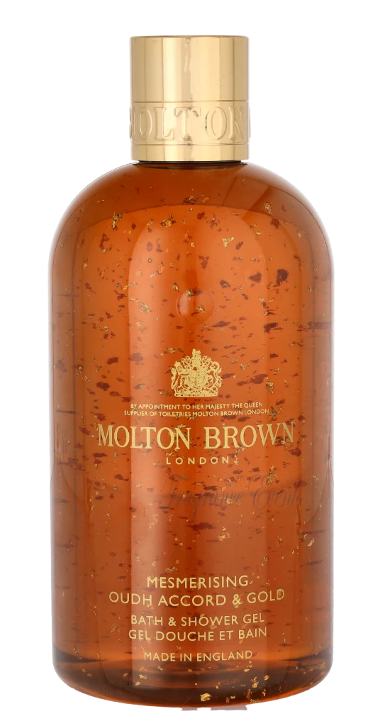 Molton Brown Mesmer. Oudh Accord & Gold Bath Shower Gel
