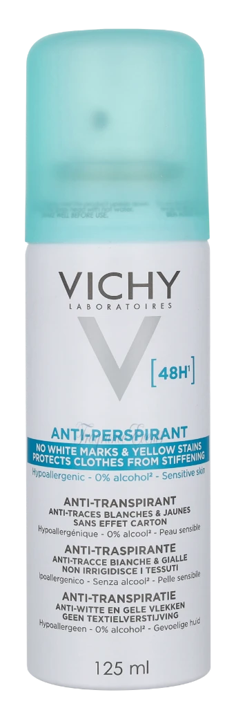 Vichy 48H Anti-Transpirant Anti-Traces Deo Spray