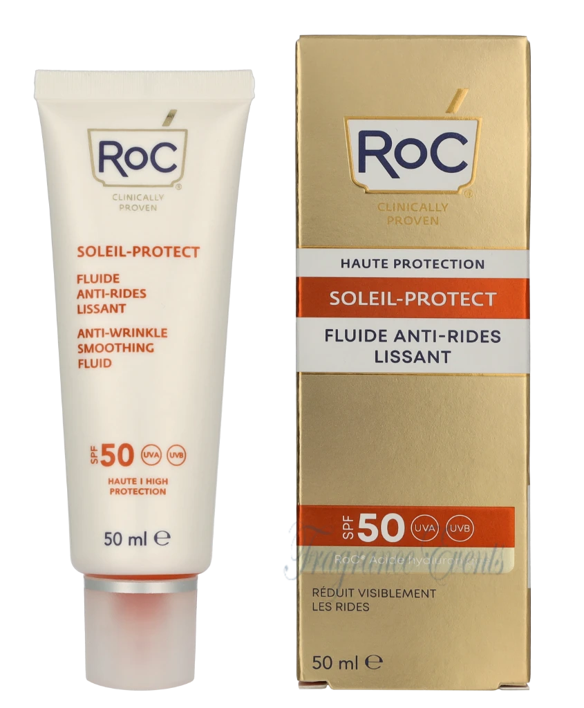 RoC Soleil-Protect Anti-Wrinkle Smoothing Fluid SPF50+