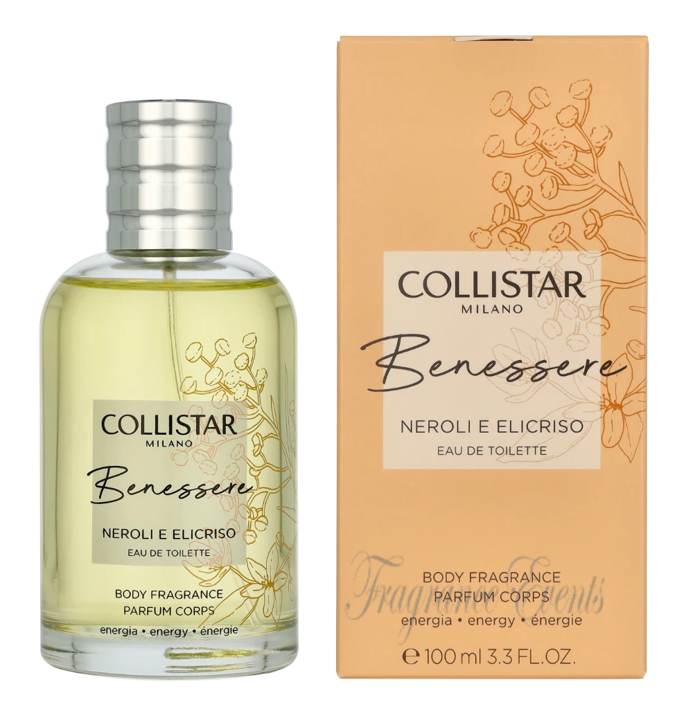 Collistar Benessere Neroli And Helichrysum Edt Spray
