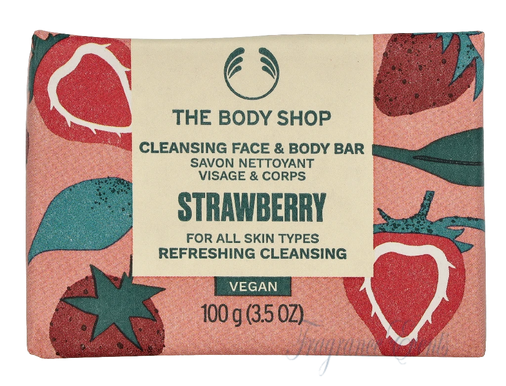 The Body Shop Strawberry Cleansing Face & Body Bar