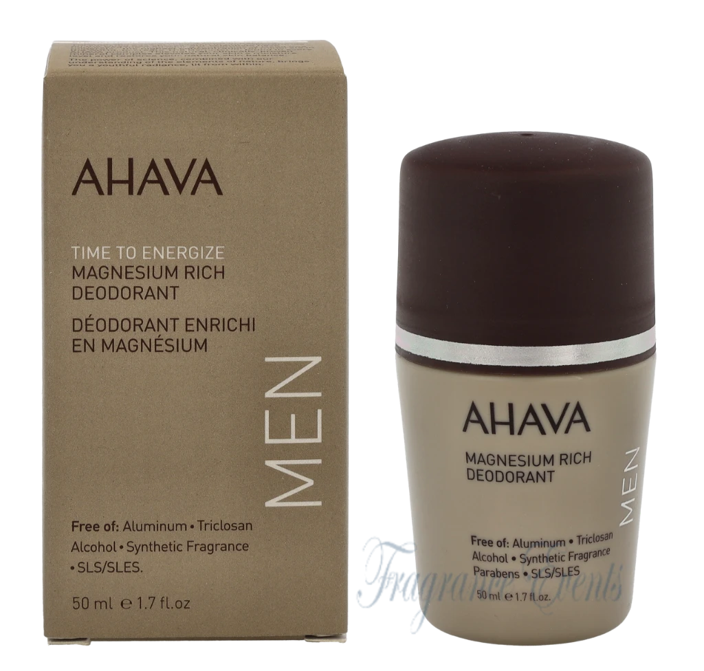 Ahava Men Roll-On Magnesium Rich Deodorant