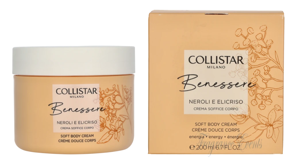Collistar Benessere Neroli And Helichrysum Soft Body Cream