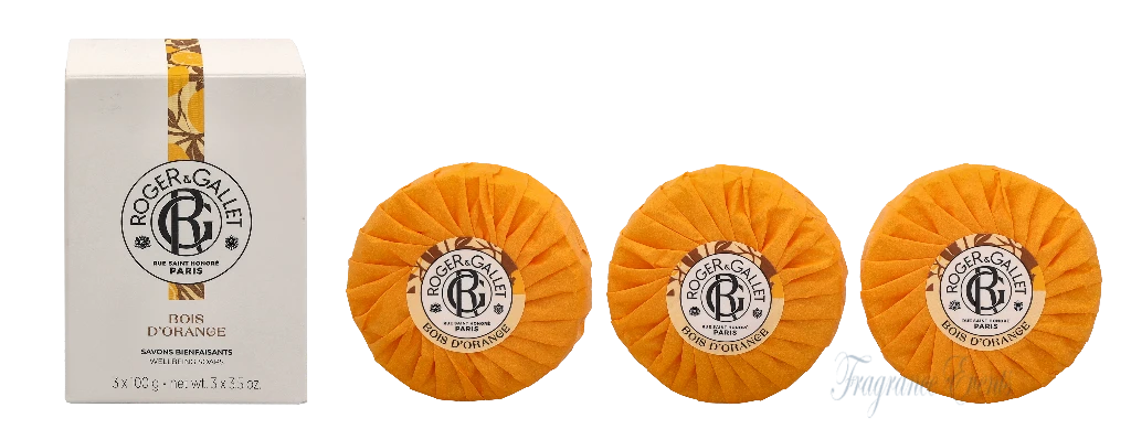 Roger & Gallet Bois D'Orange Soap Bar Set
