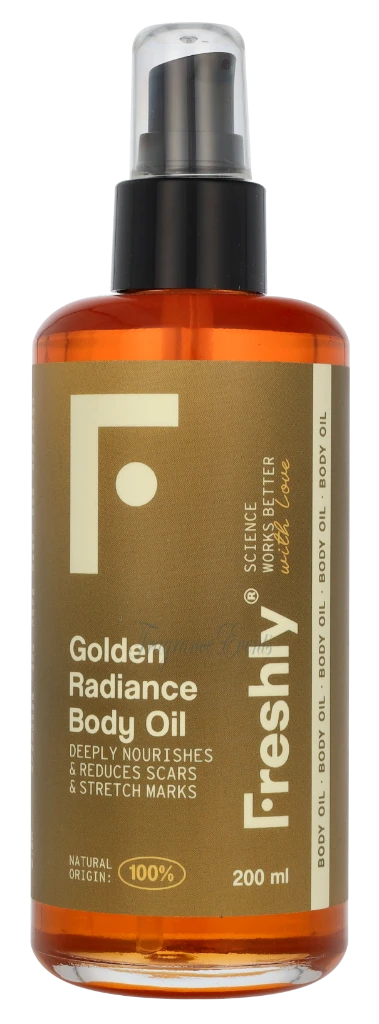 Freshly Cosmetics Golden Radiance Body Oil