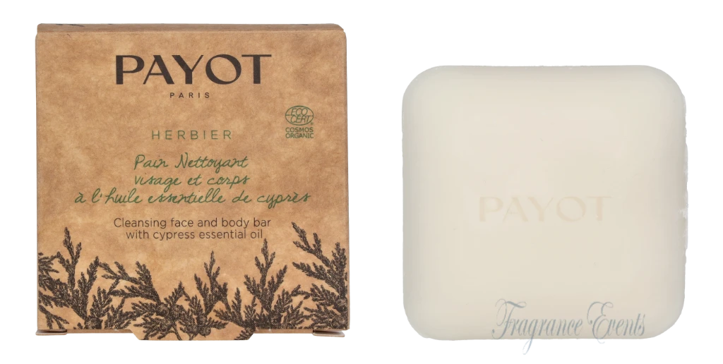 Payot Herbier Cleansing Face And Body Bar