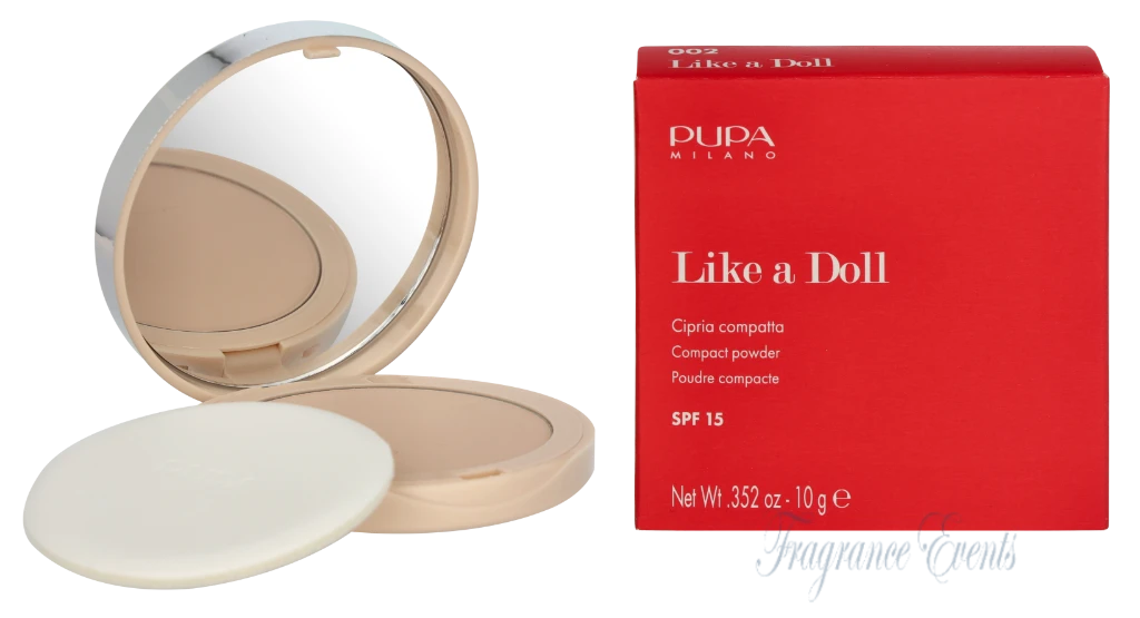 Pupa Like A Doll Nude Skin Compact Powder SPF15