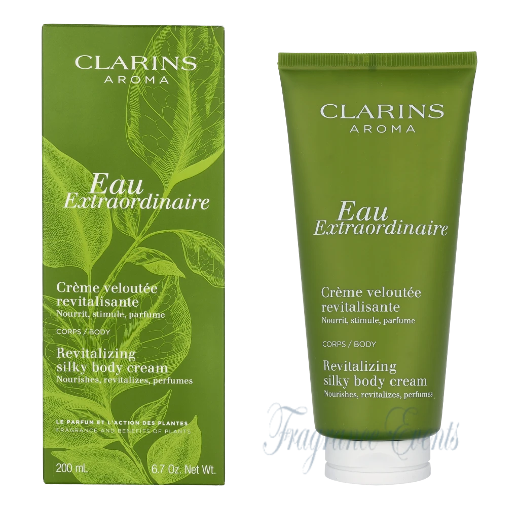 Clarins Eau Extraordinaire Revitalizing Silky Body Cream