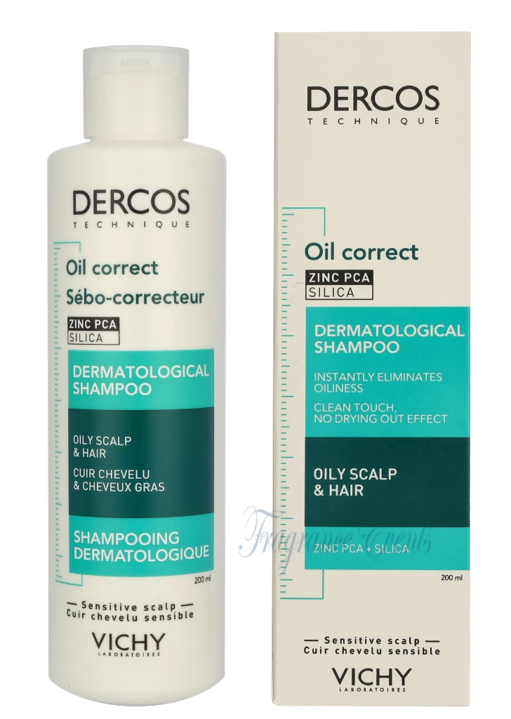 Vichy Dercos Oil-Correct Dermatological Shampoo
