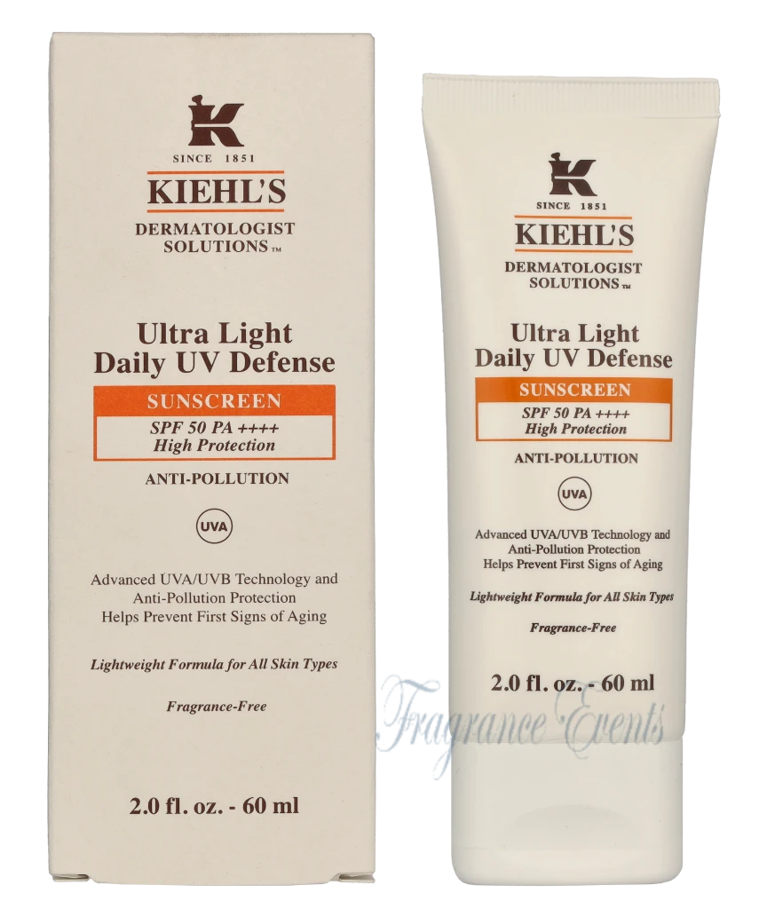 Kiehl's D.S. Ultra Light Daily UV Defense Sunscreen SPF50