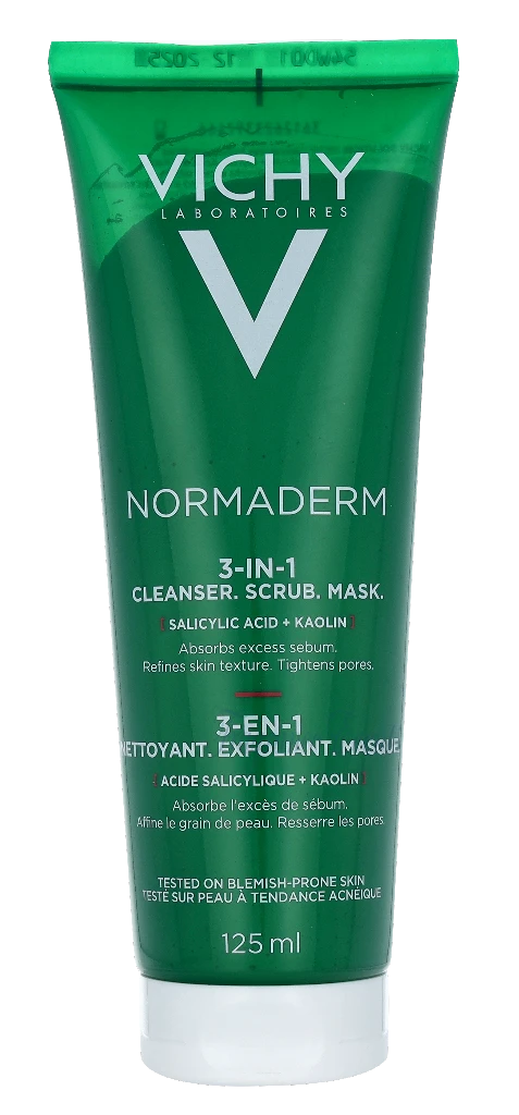 Vichy Normaderm Cleanser 3 In 1 Acne Treatment