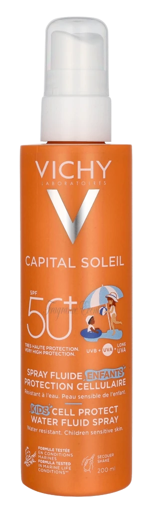 Vichy Capital Soleil Kids Cell Protect Fluid Spray SPF50+