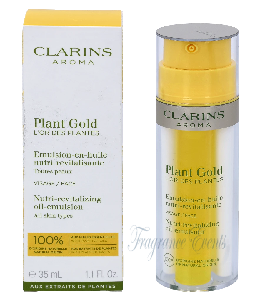 Clarins Plant Gold Nutri-Revitalizing Oil-Emulsion