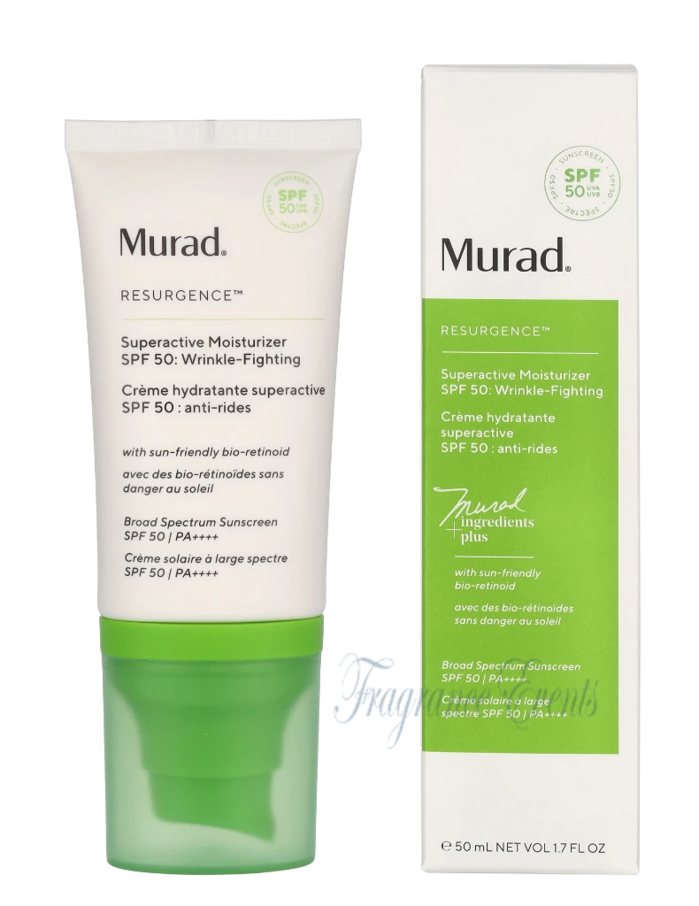 Murad Superactive Moisturiser Wrinkle Fighting SPF50