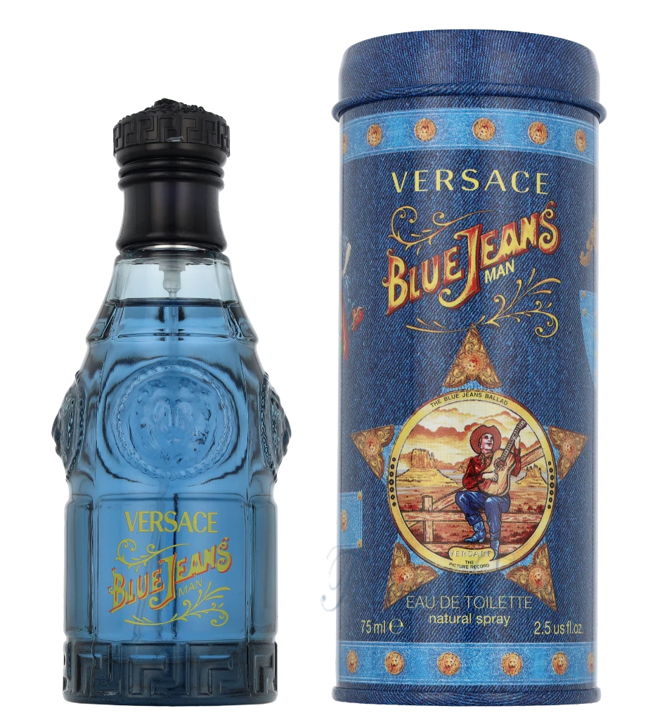 Versace Blue Jeans Man Edt Spray