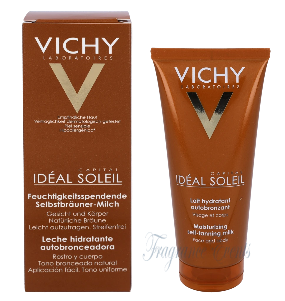 Vichy Ideal Soleil Moisturizing Self-Tanning Milk Face And Body