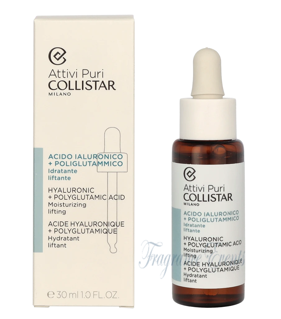 Collistar Attivi Puri Hyaluronic + Polyglutamic Face Serum