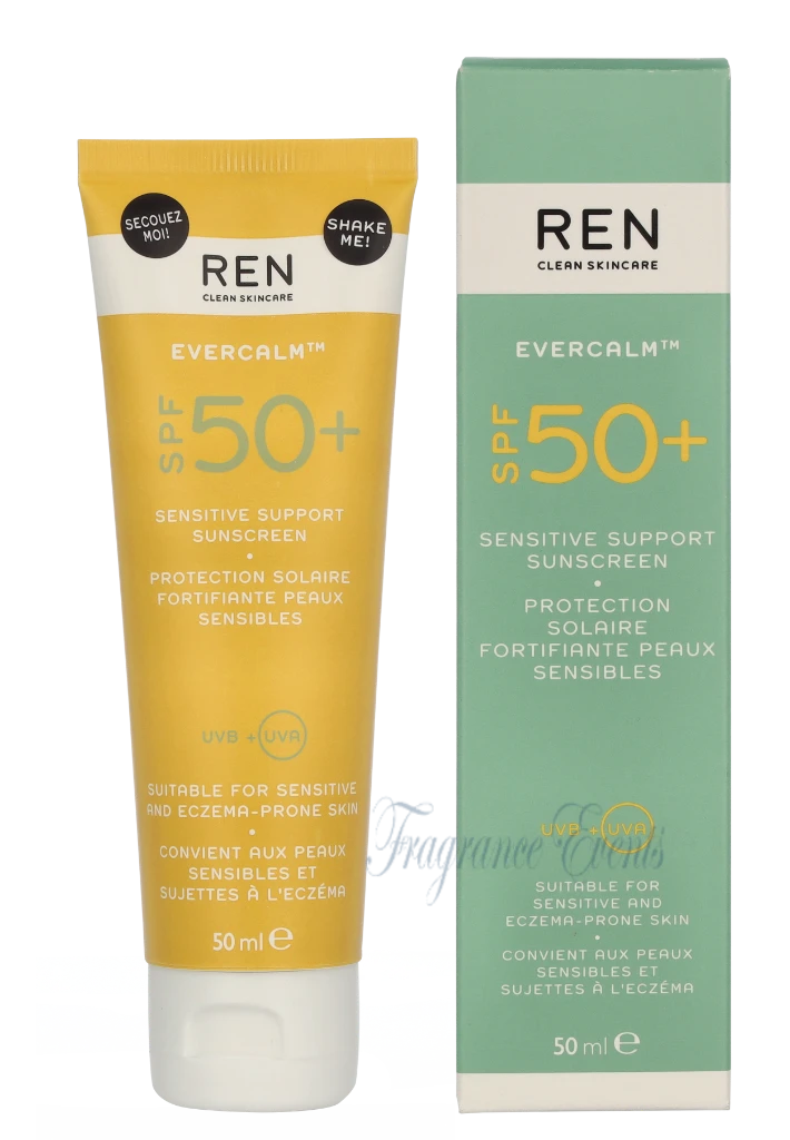 REN Evercalm Sensitive Support Sunscreen SPF50+