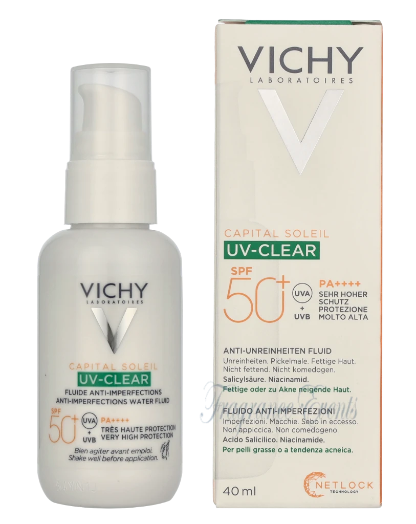 Vichy Capital Soleil UV Clear Anti-Imperfections Water SPF50