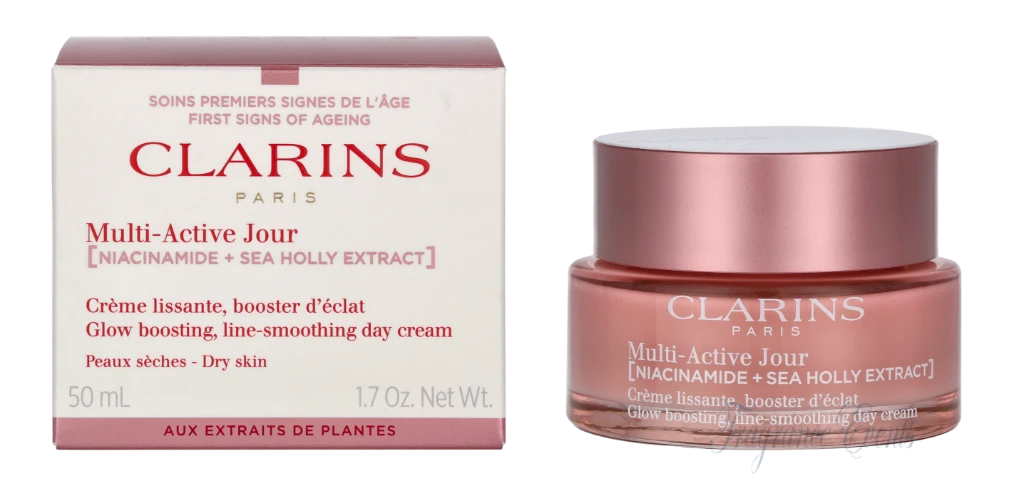 Clarins Multi-Active Jour Day Cream Dry Skin with Niacinamide + Sea Holly Extract