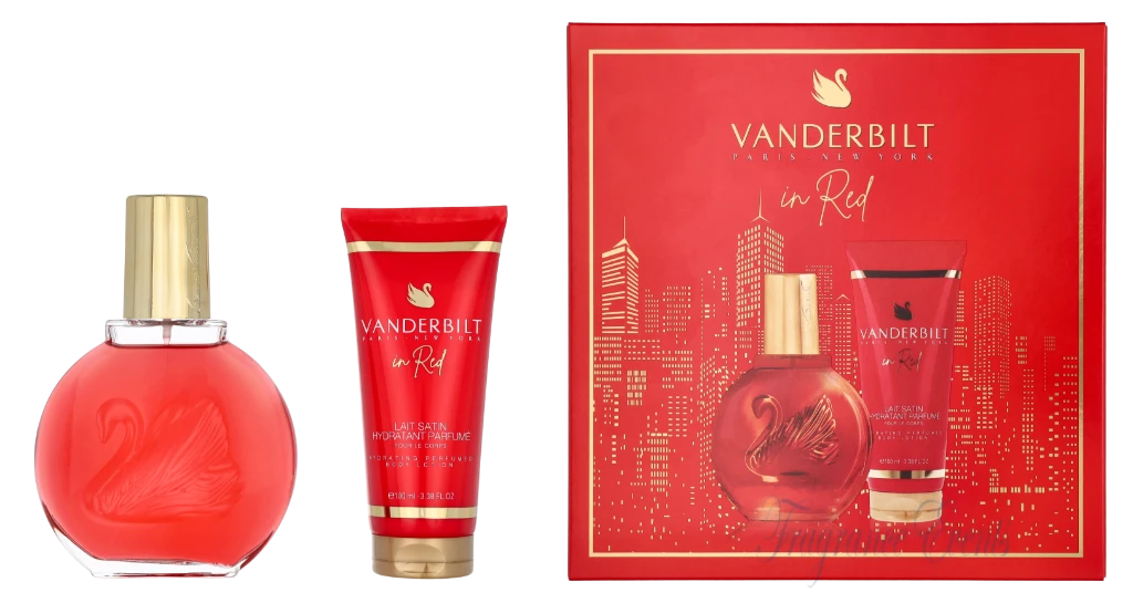 Gloria Vanderbilt In Red Giftset