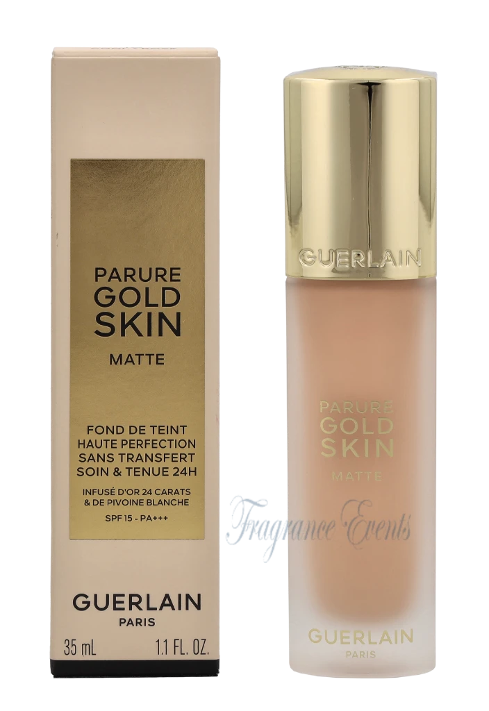 Guerlain Parure Gold Skin 1C Cool  Matte Foundation