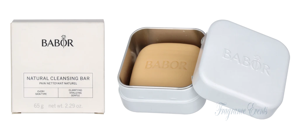 Babor Natural Cleansing Bar + Can