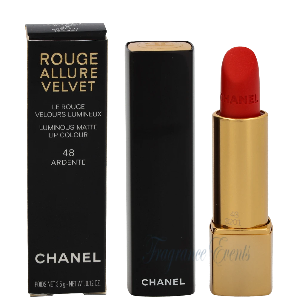 Chanel Rouge Allure Velvet Luminous Matte Lip Colour