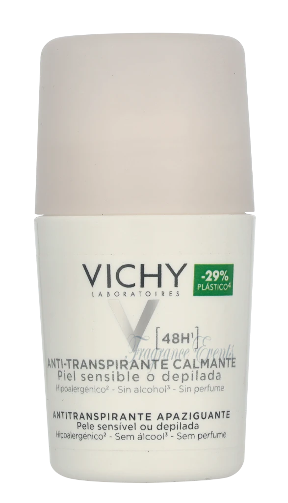 Vichy Deo Antiperspirant 48H Roll On White Cap