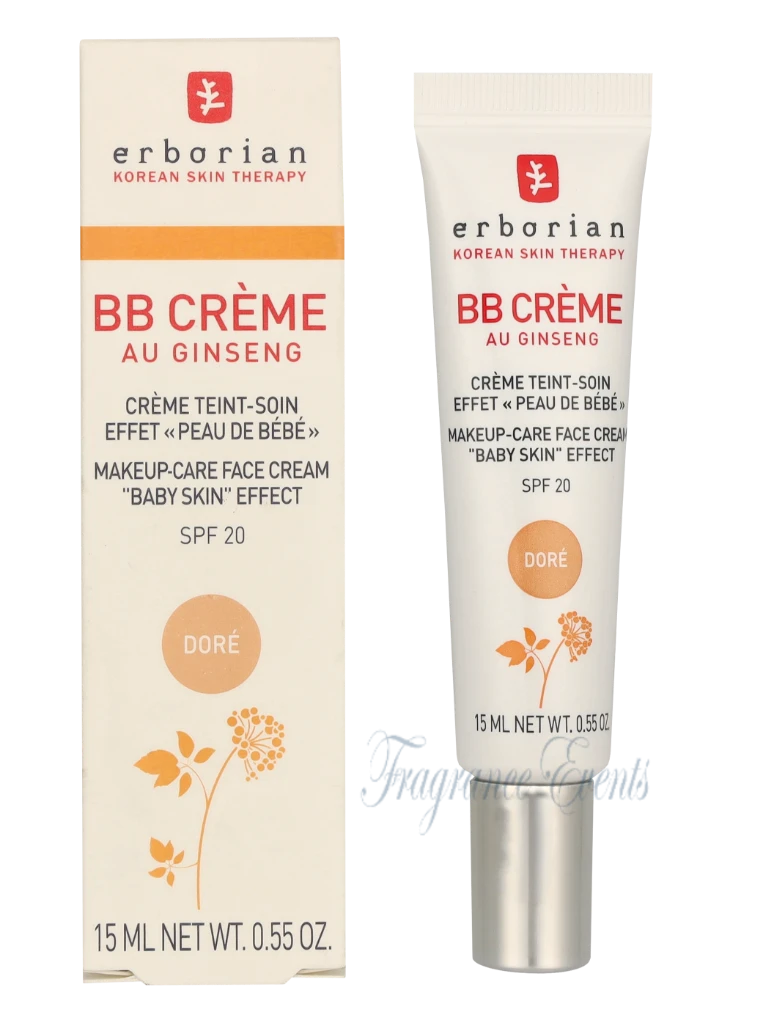 Erborian BB Cream Au Ginseng 5-In-1 Baby Skin Effect SPF20