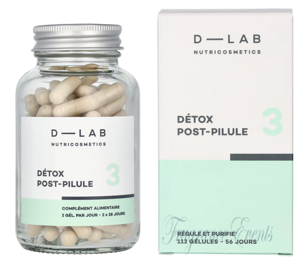 D-Lab Detox Post-Pilule 3 Capsules