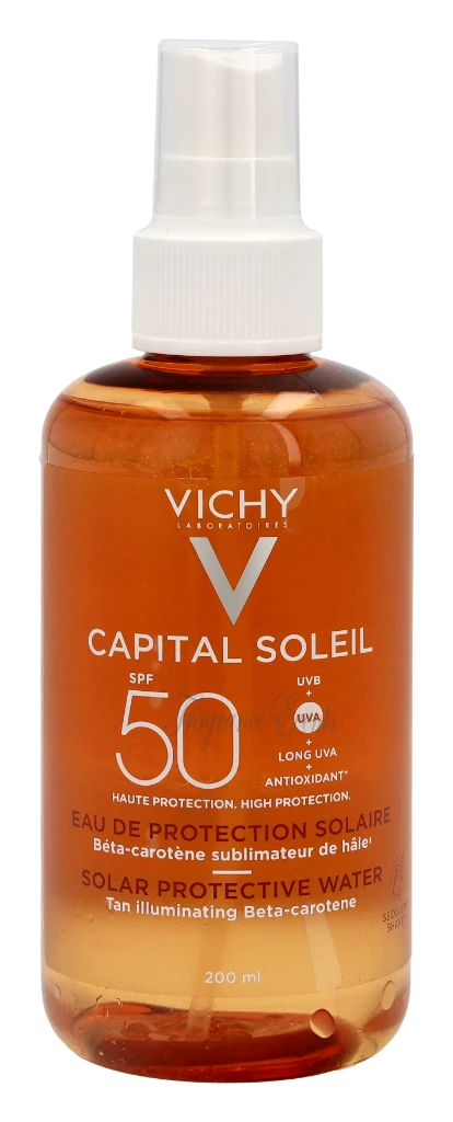 Vichy Capital Soleil Solar Prot. Water SPF50 - Enhanced Tan
