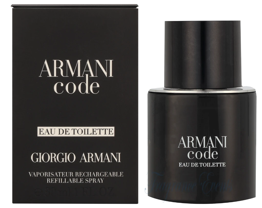 Armani Code Pour Homme Edt Spray Refillable