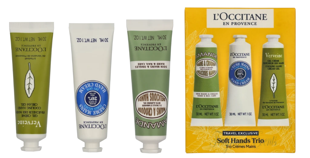 L'Occitane Soft Hands Trio Set