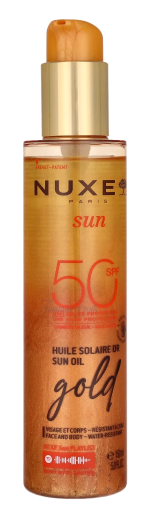 Nuxe Sun High Protection Gold Sun Oil SPF50