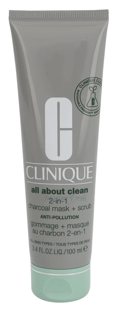 Clinique All About Clean 2-In-1 Charcoal Mask + Scrub