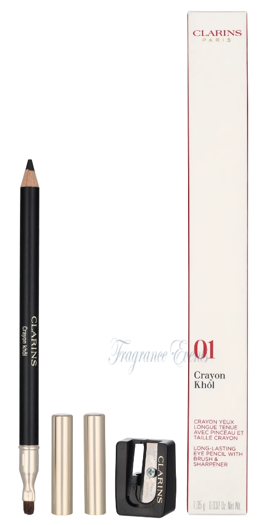 Clarins Crayon Khol Long-Lasting Eye Pencil w/Brush & Sharp.