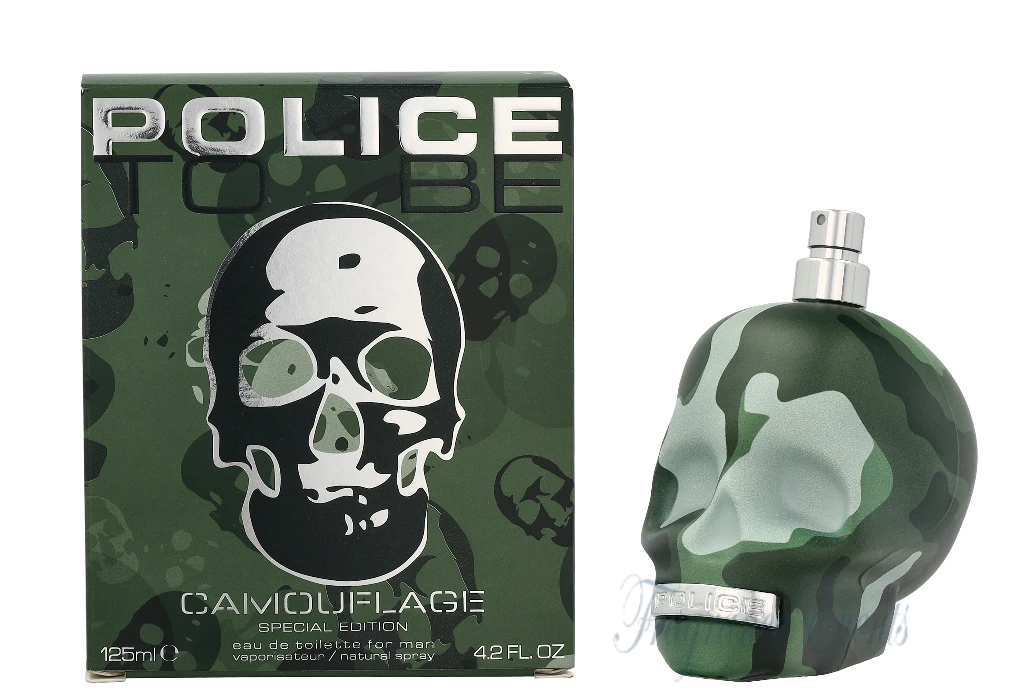 Police To Be Camouflage For Man Edt Spray