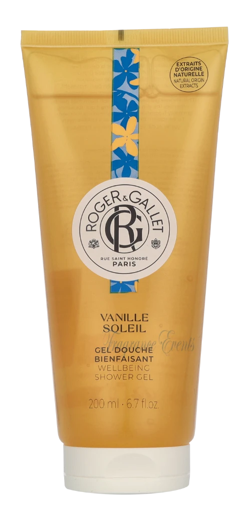 Roger & Gallet Beneficial Shower Gel Vanille Soleil